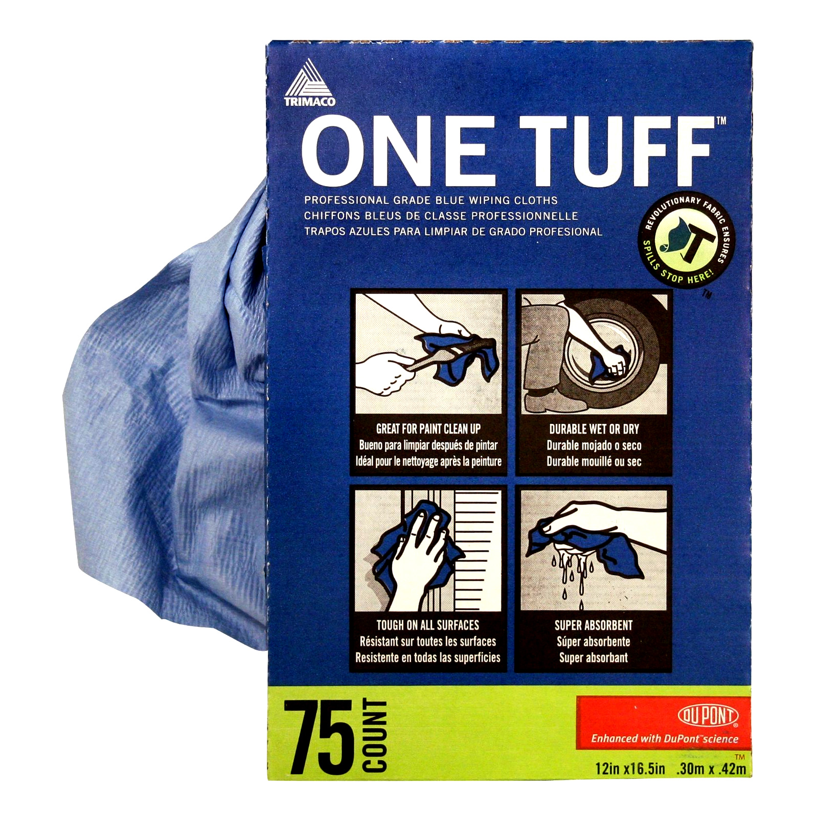 One Tuff Disposable Lint Free Wipes (Box) Touch Up Zone