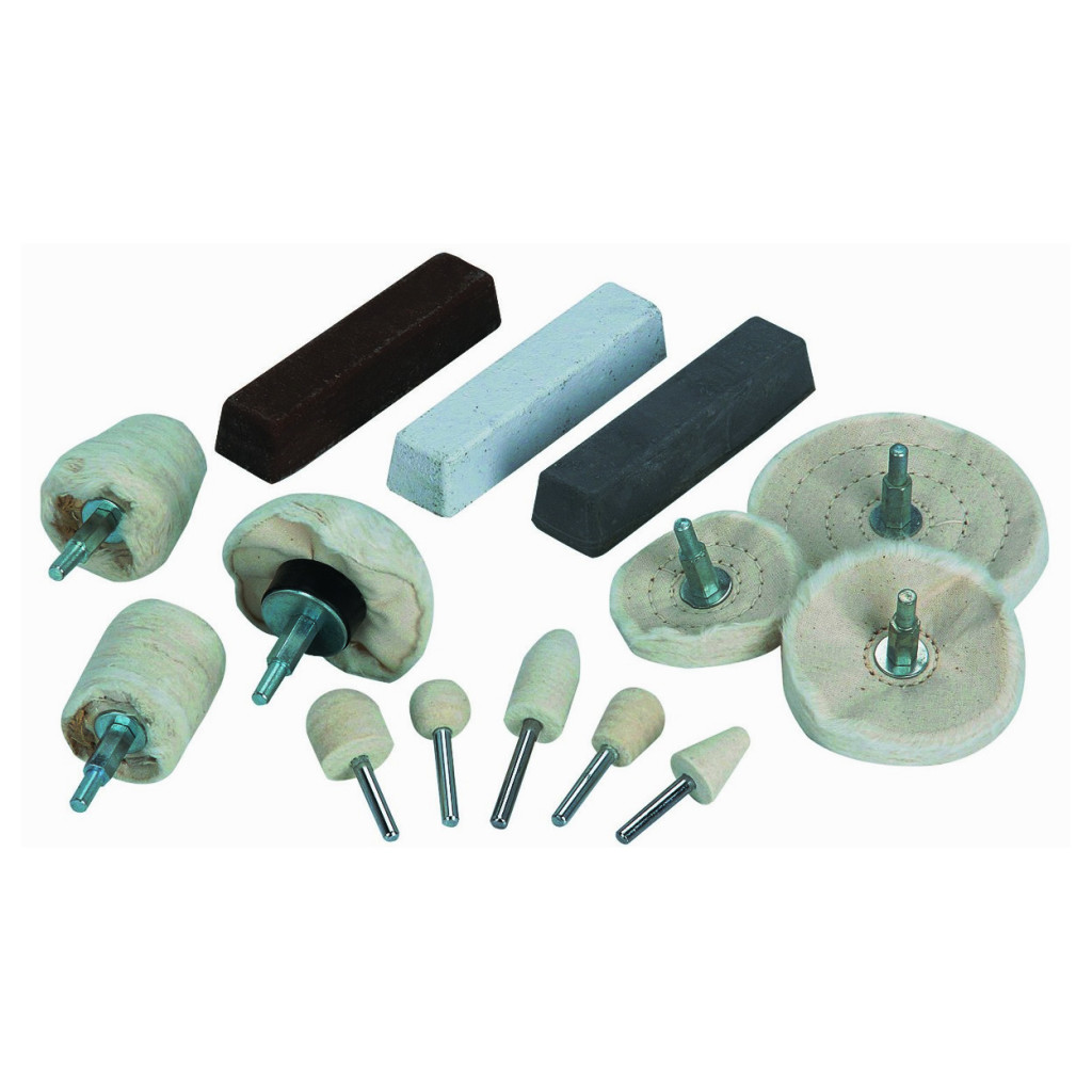 Metal Polishing Kit (14 Piece) Touch Up Zone