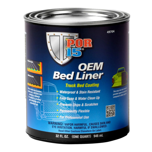 POR 15 OEM Bedliner Kit - Black (Quart)