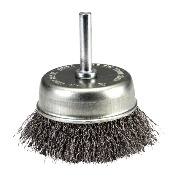 3" Coarse Wire Cup Brush with 1/4" Shank