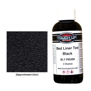 Black Bed Liner Tint (3 Ounce Bottle)