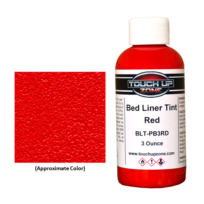 Hav Souvenir Køre ud Red Bed Liner Tint (3 Ounce Bottle) - Touch Up Zone