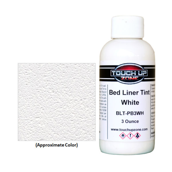 White Bed Liner Tint (3 Ounce Bottle)