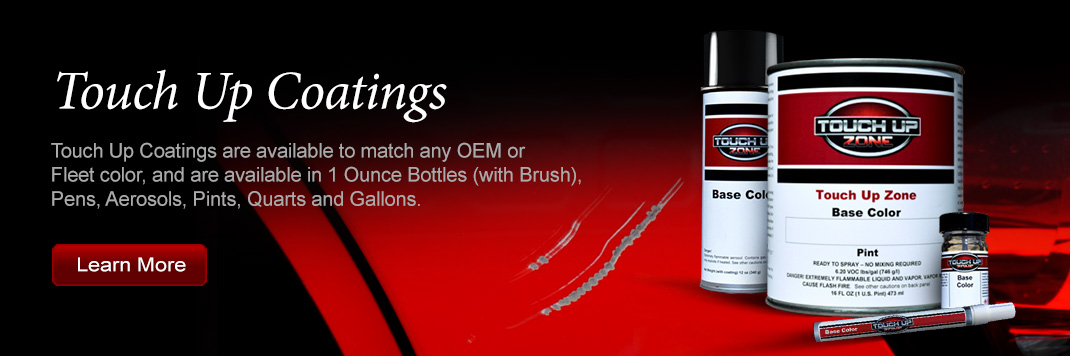 Touch Up Zone: OEM Color Matching, Automotive Paint Products