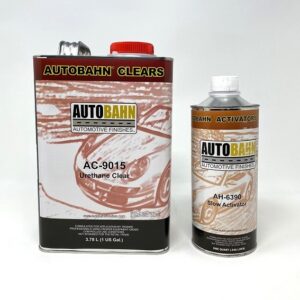 Autobahn 2K Urethane Urethane Clear & Hardener Kit Slow Dry (Gallon + Quart @ 4:1 Mix Ratio)