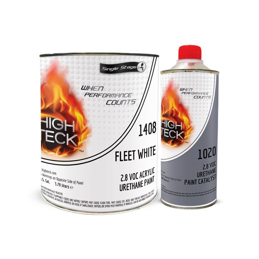 Fleet White 2K Single Stage Kit