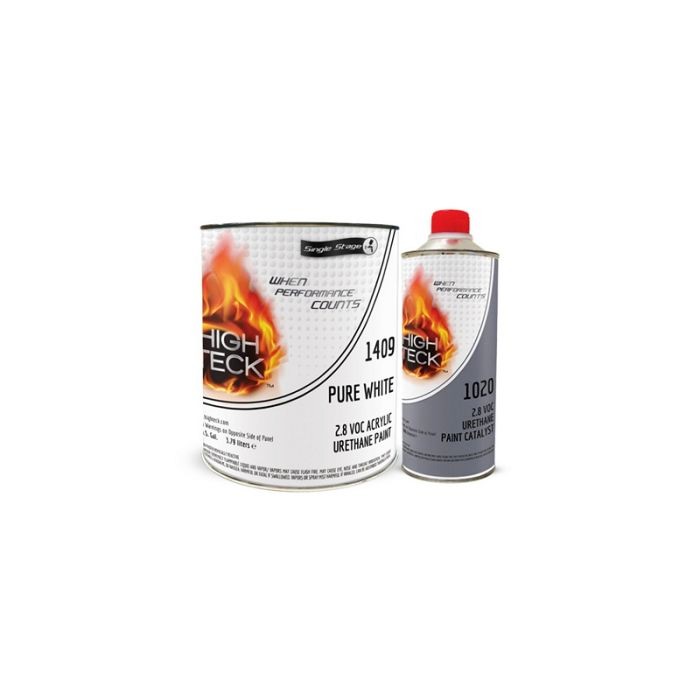 Pure White 2K Single Stage Urethane Kit