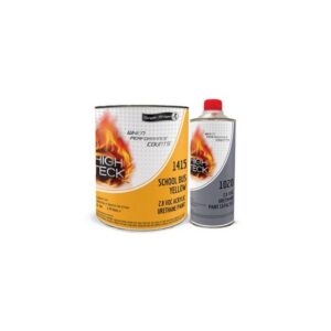 School Bus Yellow 2K Single Stage Urethane Kit
